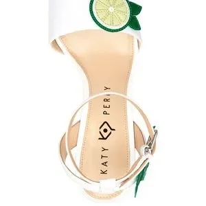 KATY PERRY Rita Mojito City Lucite Heel Sandals NIB